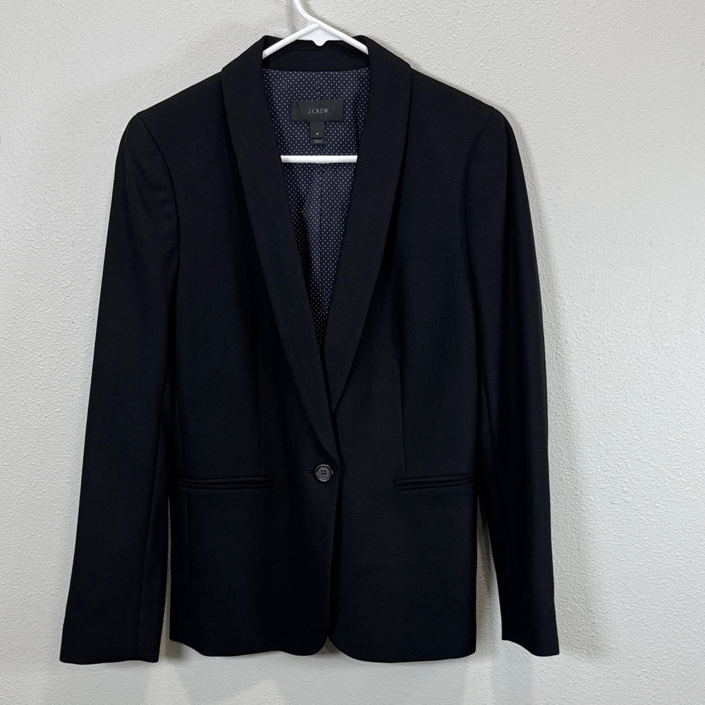J. Crew Parke Blazer Elegant Black Blazer